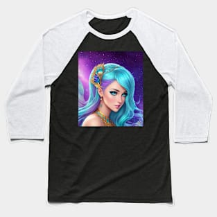 Mermaid Princess Baseball T-Shirt